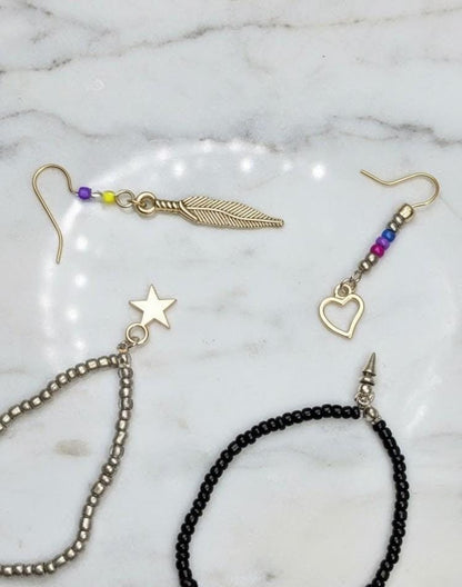 Bracelet code Morse "Epouse-moi" drapeau lesbien, discret fierté queer, amour, message personnalisé