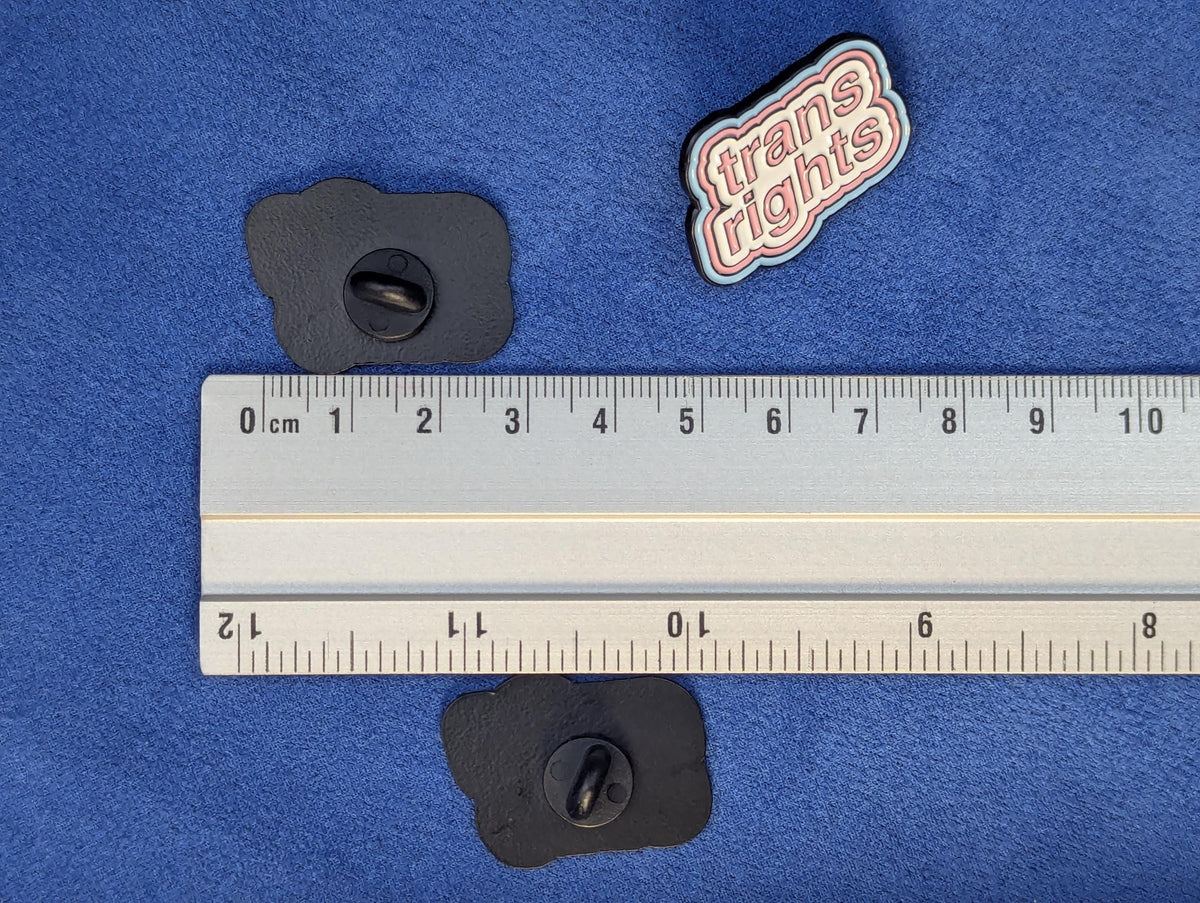 Badge Droits Trans Droits humains drapeau fierté, Pin's émail militant LGBTQIA, Égalité des genres