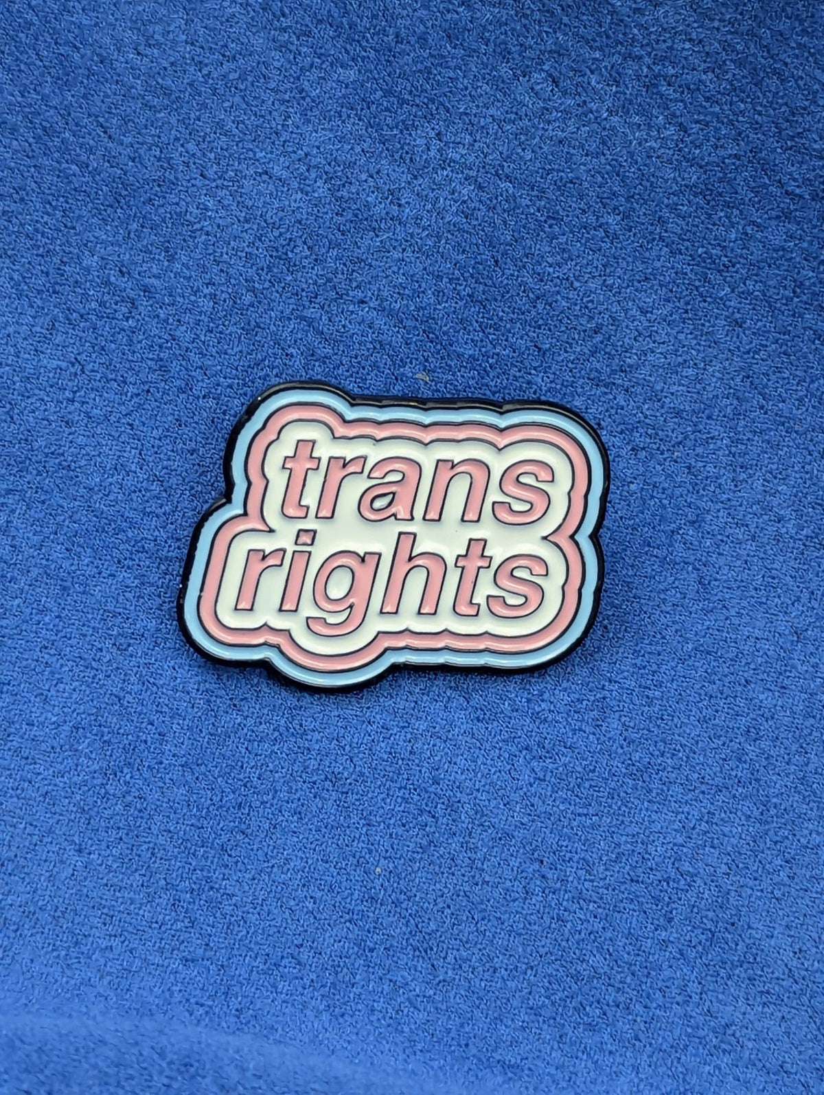 Badge Droits Trans Droits humains drapeau fierté,  Égalité des genres, Pin's émail militant LGBTQIA