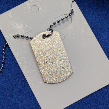 Collier pendentif rectangulaire drapeau fierté LGBT en laiton, progress pride, Unisexe