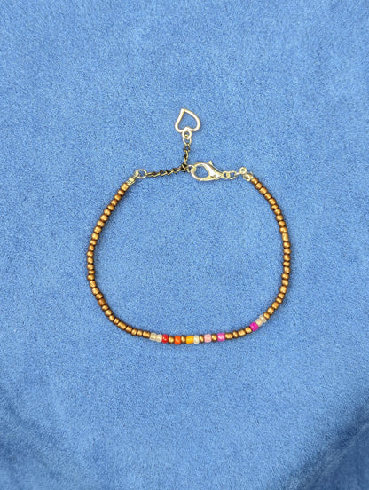 Bracelet code Morse "Epouse-moi" drapeau lesbien, discret fierté queer, amour, message personnalisé