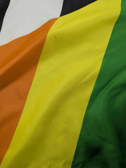 Grand drapeau Allié LGBT 150cm, tissu avec œillets métal, rectangle