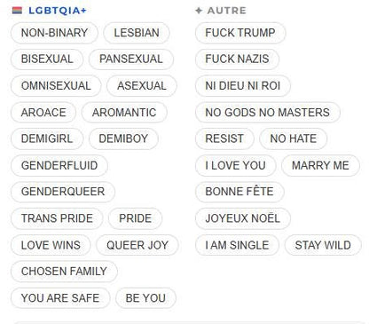 Bracelet code Morse "Epouse-moi" drapeau lesbien, discret fierté queer, amour, message personnalisé