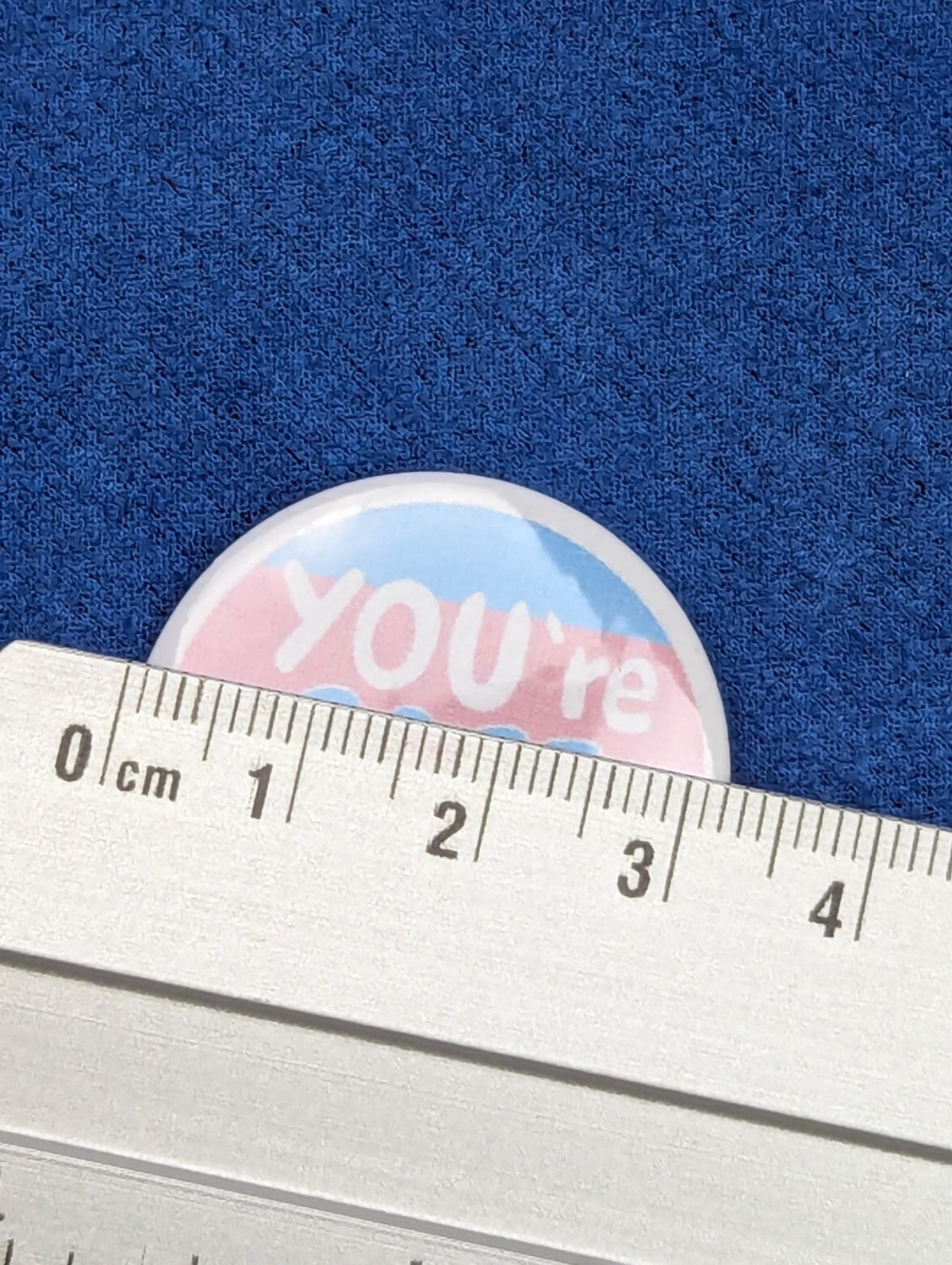 Badge rond Safe space pour allié transgenre, broche arc-en-ciel fierté LGBT