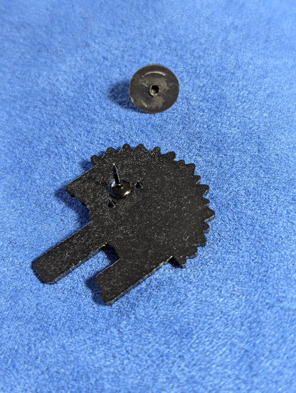 Pins handicap invisible tournesol en émail, insigne sensibilisation maladie chronique, broche inclusive fleur, badge métal