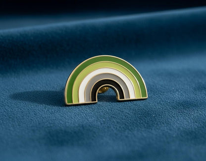 Pin's pansexuel émail LGBTQIA+, badge soutien fierté queer, 12 drapeaux