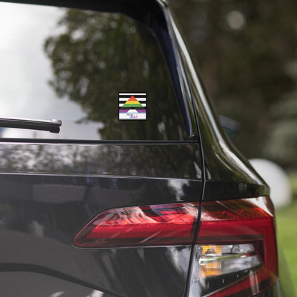 Autocollant "I'm an ALLY" pour Soutien LGBTQIA, drapeau Allié Progress Pride en vinyl