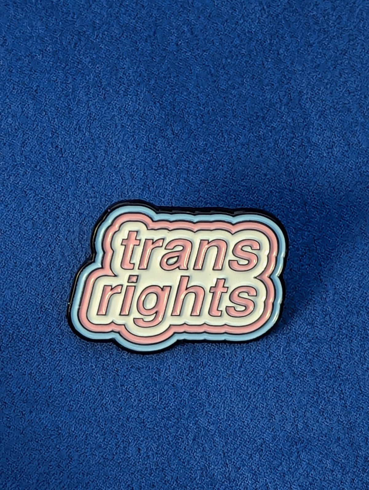 Badge Droits Trans Droits humains drapeau fierté,  Égalité des genres, Pin's émail militant LGBTQIA