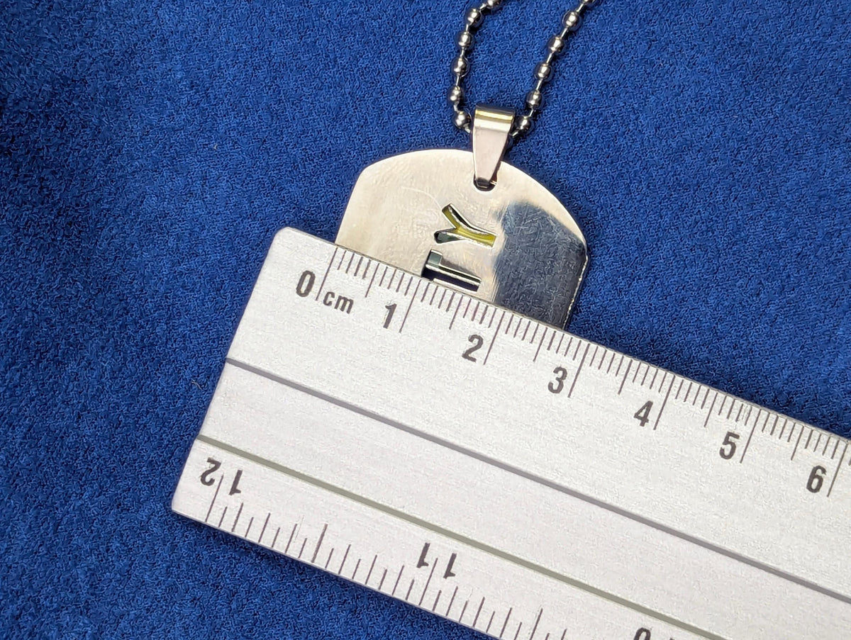 Collier plaque militaire Equality en acier inoxydable, pendentif arc-en-ciel LGBT pour allié engagé